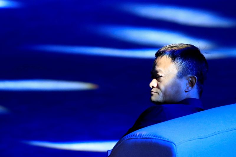 Alibaba Group’s Jack Ma attends the WAIC in Shanghai