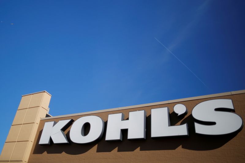 FILE PHOTO: A sign marks a Kohl’s store in Medford