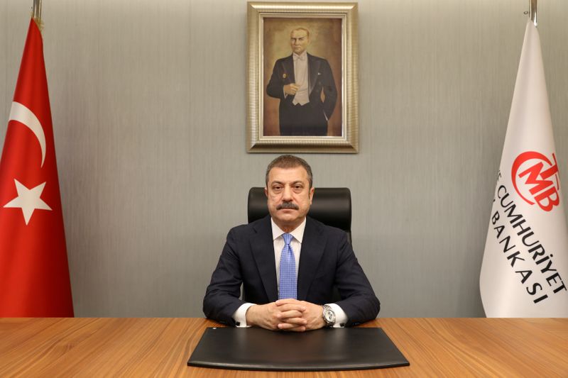 FILE PHOTO: Turkey’s new Central Bank Governor Kavcioglu in Ankara