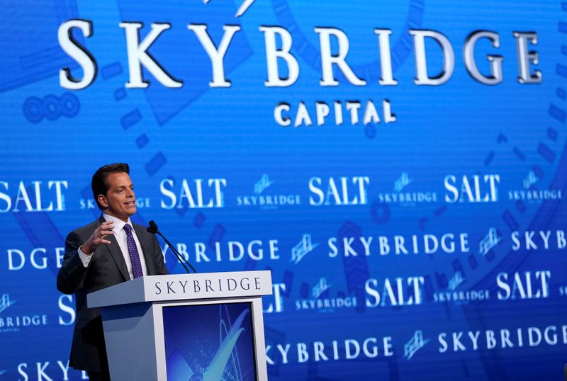 FILE PHOTO: Anthony Scaramucci, Founder and Co-Managing Partner at SkyBridge