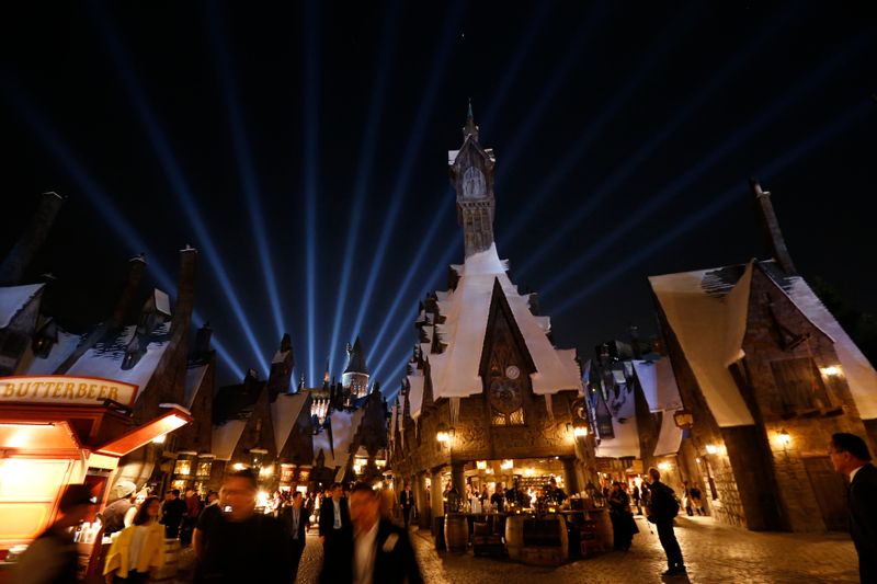 FILE PHOTO: A general view of “The Wizarding World of