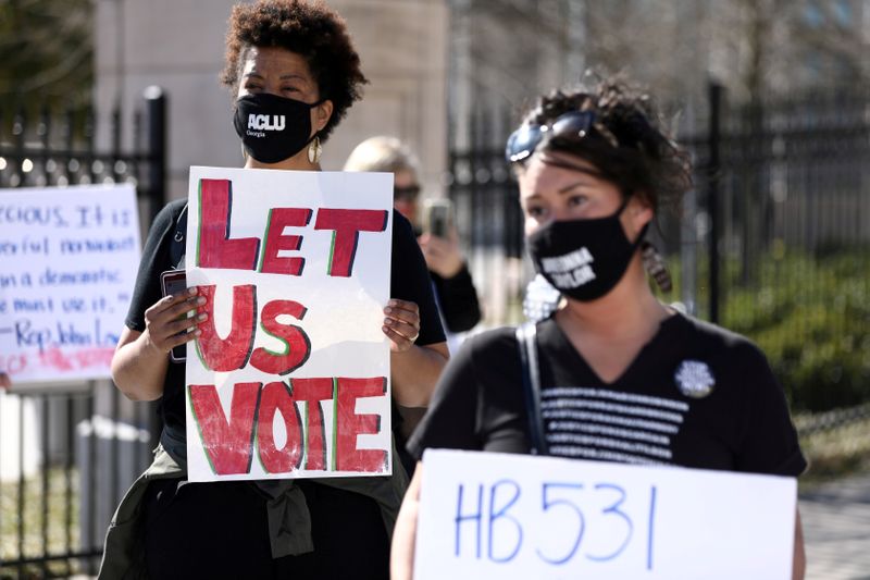 FILE PHOTO: Protest against House Bill 531 in Atlanta