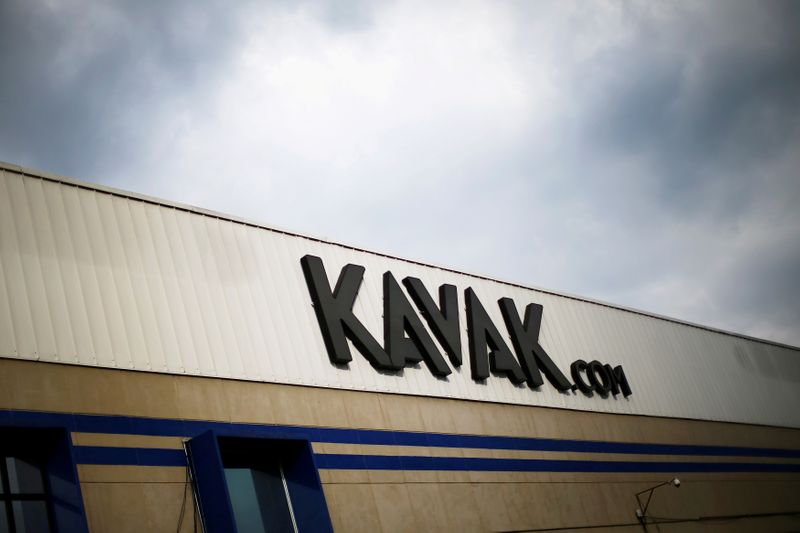 FILE PHOTO: The facade of used autos platform Kavak is