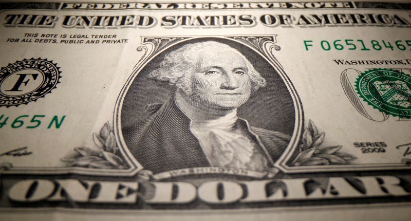 A U.S. Dollar banknote