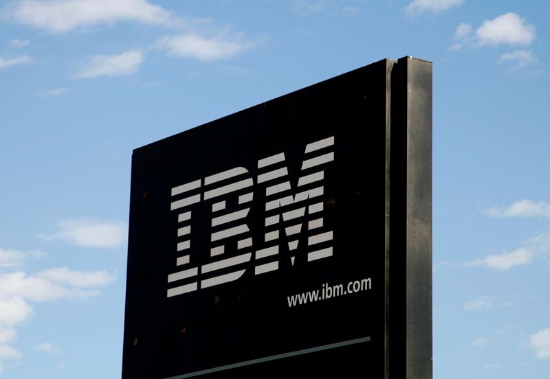 FILE PHOTO: The sign at the IBM facility near Boulder,