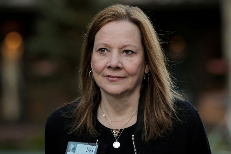 FILE PHOTO: General Motors Chief Executive Officer Mary Barra