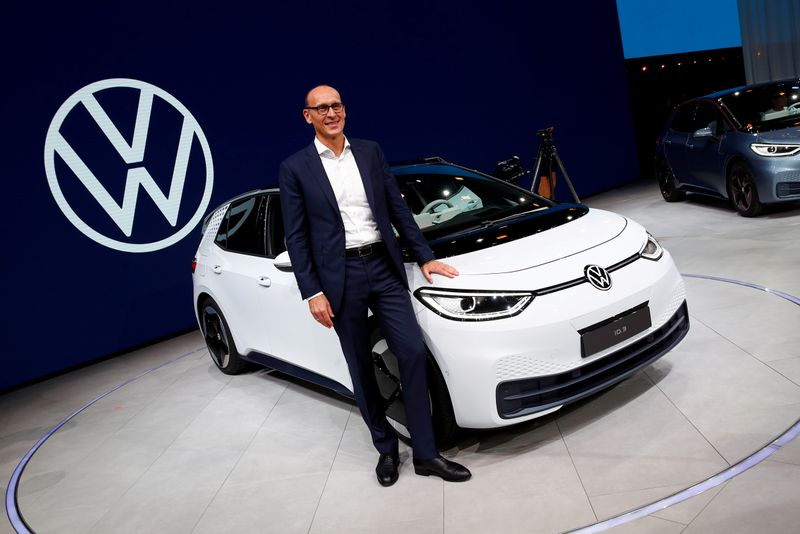 FILE PHOTO: Ralf Brandstaetter, CEO of the Volkswagen Passenger Cars