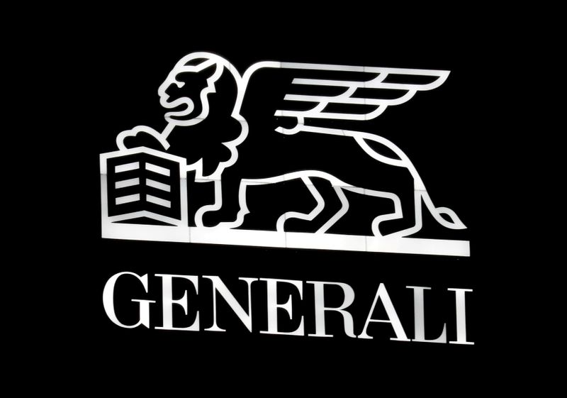 FILE PHOTO: The Generali logo is seen on the company’s