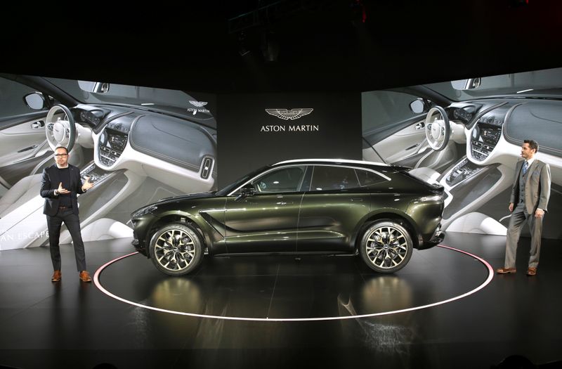 Aston Martin DBX, the company’s first sport utility vehicle, is