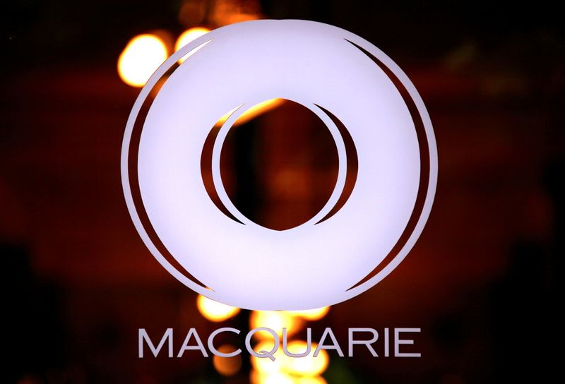 The logo of Australia’s biggest investment bank Macquarie Group Ltd