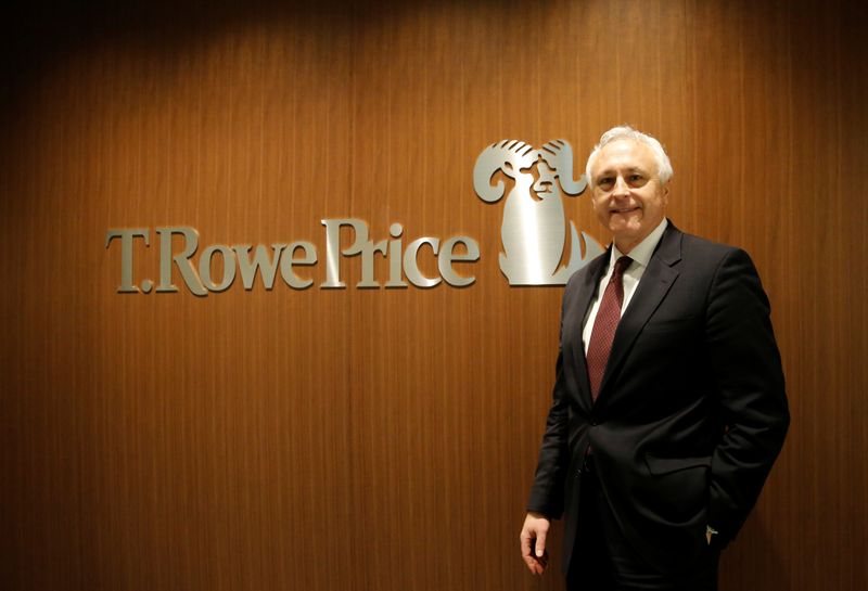 Stromberg, President and CEO of T. Rowe Price Group poses