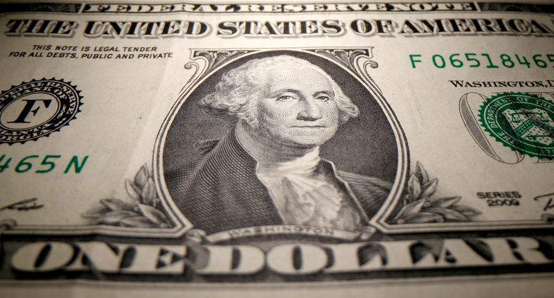 FILE PHOTO: FILE PHOTO: A U.S. dollar banknote is seen