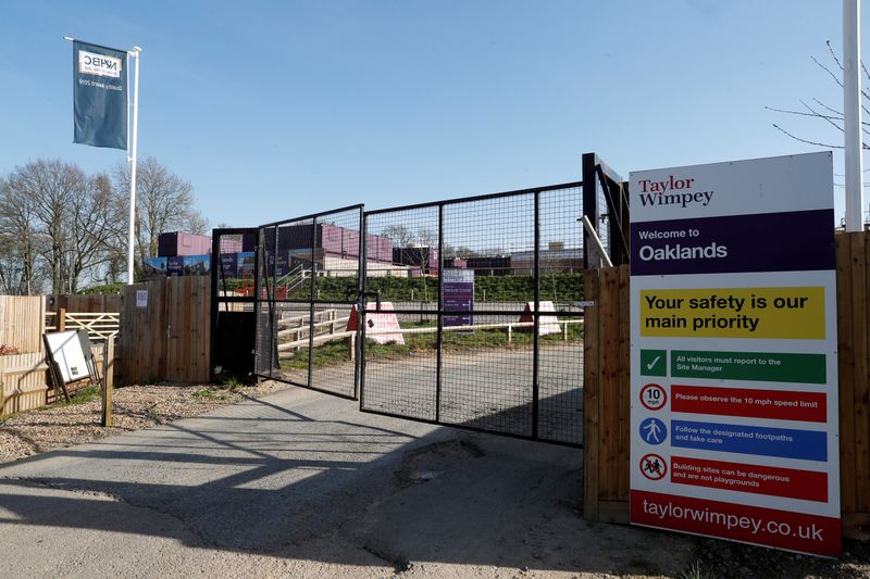 FILE PHOTO: Taylor Wimpey site in St. Albans