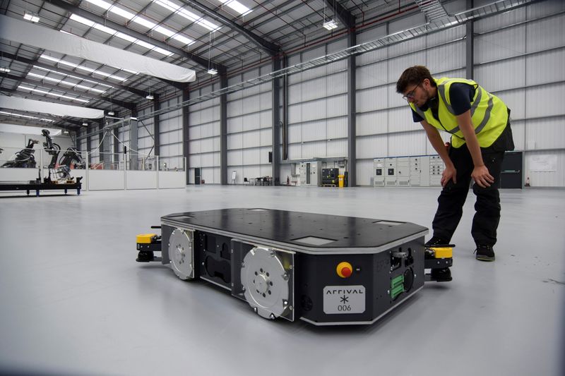 Electric vehicles maker Arrival’s low-cost UK “microfactory” in Bicester