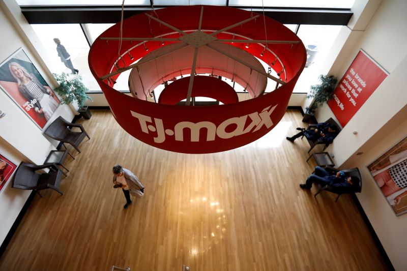 FILE PHOTO: A T.J. Maxx store which is owned by