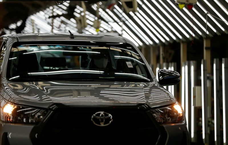 FILE PHOTO: Toyota assembly plant in Zarate