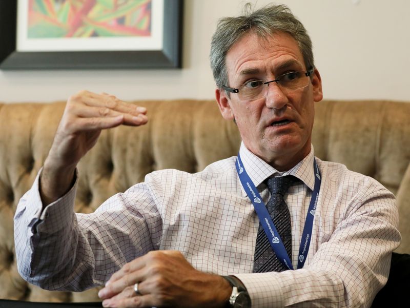 FILE PHOTO: FILE PHOTO: Chris Griffith, then-CEO of Anglo American