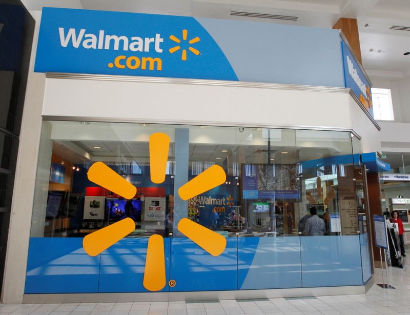 FILE PHOTO: A view of the Wal-Mart.com store in Canoga