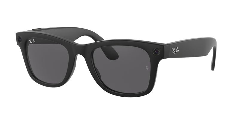 Facebook and Ray-Ban’s first smart glasses are seen in a