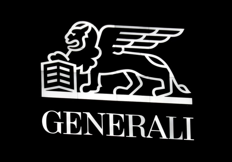 FILE PHOTO: FILE PHOTO: The Generali logo is seen on