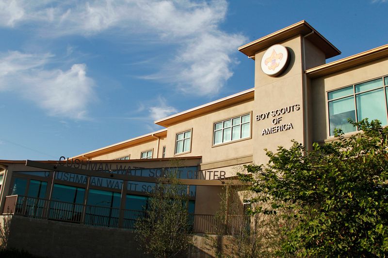 The Cushman Watt Scout Center, headquarters of the Boy Scouts