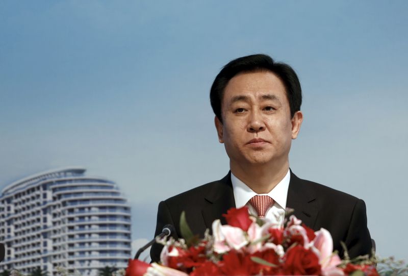 Hui Ka Yan, chairman of Evergrande Real Estate Group Ltd,
