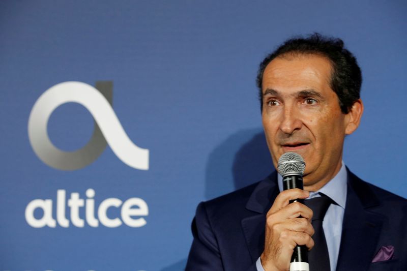 FILE PHOTO: Patrick Drahi, Franco-Israeli businessman and founder of cable