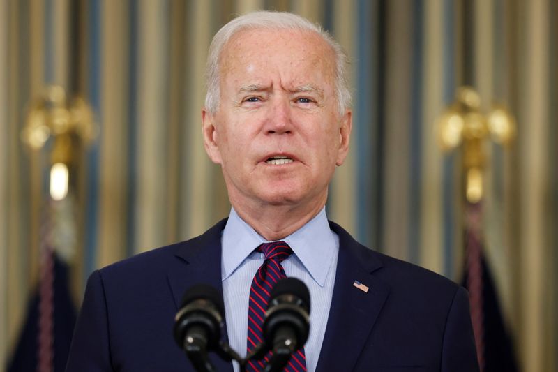 U.S. Presiden Biden delivers remarks on the U.S. debt ceiling