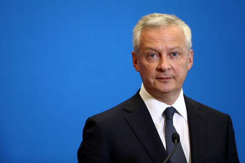French Finance Minister Le Maire meets business federations over crisis
