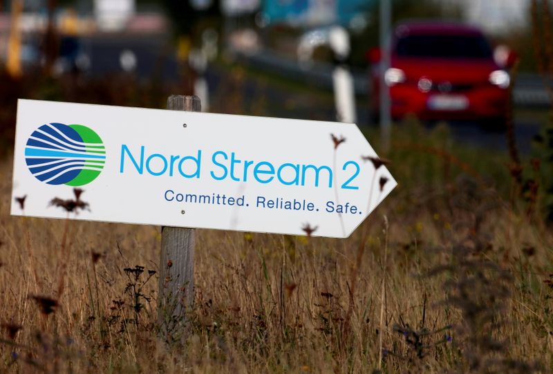 FILE PHOTO: FILE PHOTO: Nord Stream 2 land fall facility