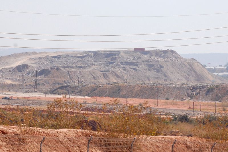FILE PHOTO: A copper and cobalt mine run by Sicomines