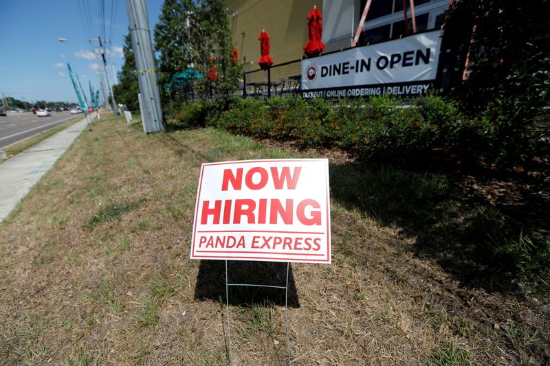 FILE PHOTO: Help wanted signs appear across Tampa