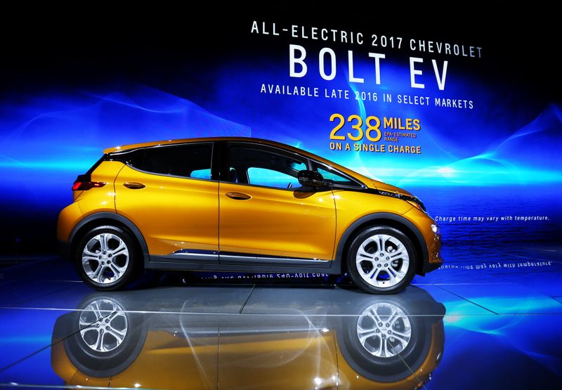 FILE PHOTO: The Chevrolet Bolt EV is pictured at the