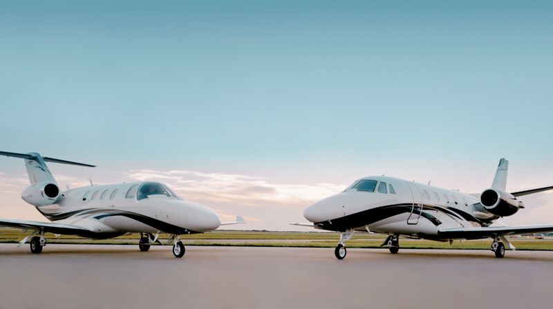 FILE PHOTO: Handout photo of Textron Cessna M2 and XLS+
