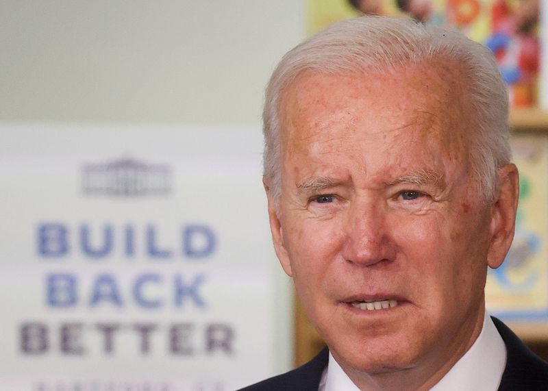 U.S. President Biden promotes “Build Back Better Agenda” during visit
