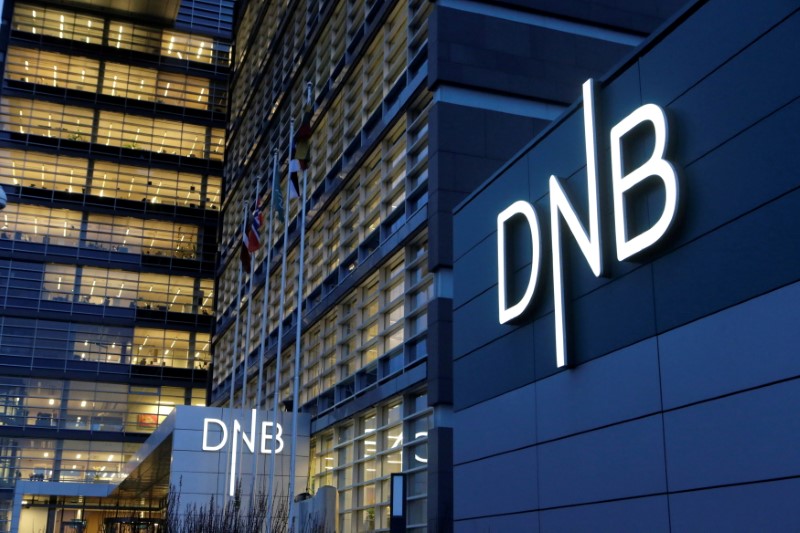 FILE PHOTO: A view of Norwegian bank DNB’s offices in