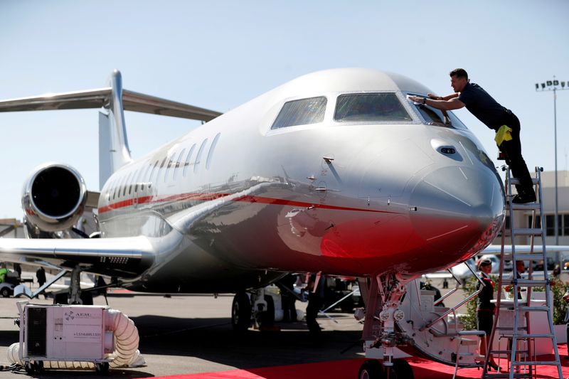 FILE PHOTO: World’s largest air show for business jets opens,
