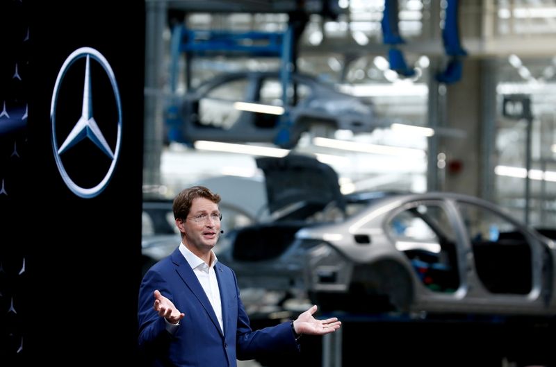 FILE PHOTO: Daimler’s Kaellenius attends Mercedes-Benz presentation near Stuttgart