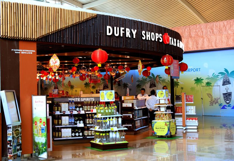 FILE PHOTO: A duty free shop belonging the the Dufry