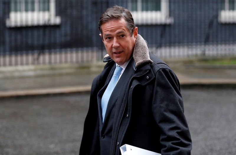 FILE PHOTO: Barclays’ CEO Jes Staley arrives at 10 Downing