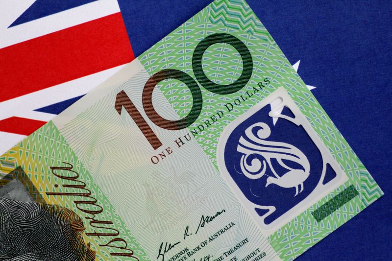 FILE PHOTO: Illustration photo of an Australia dollar note