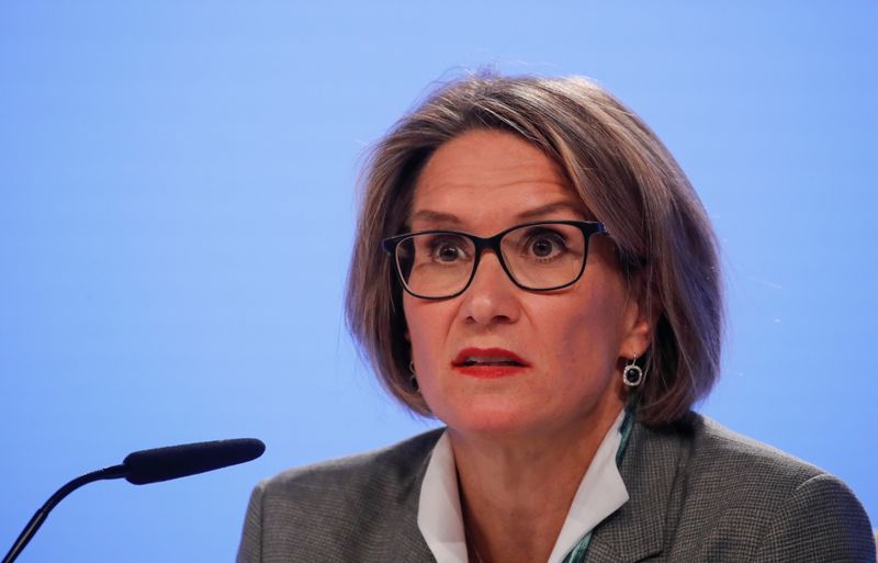 Swiss National Bank (SNB) Governing Board member Andrea Maechler speaks