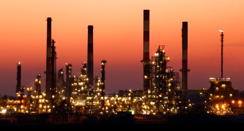 FILE PHOTO: Views of Total Grandpuits oil refinery