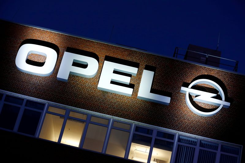 FILE PHOTO:The Opel headquarters in Ruesselsheim, Germany