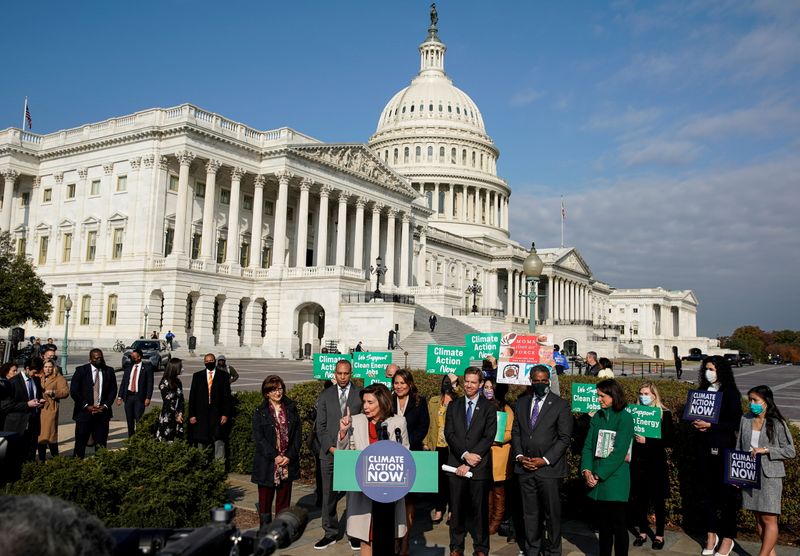 FILE PHOTO: Congressional Democrats tout ‘Build Back Better Act’ and