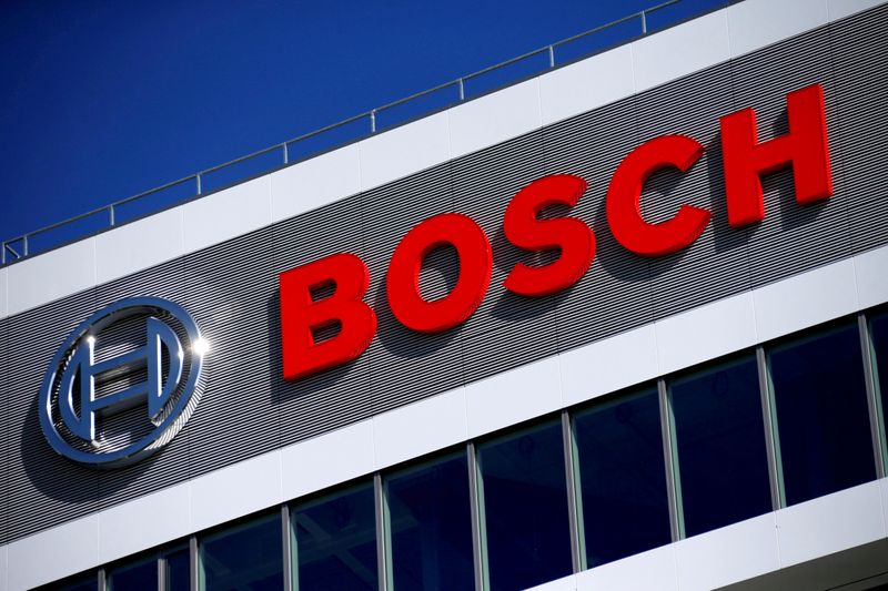 FILE PHOTO: The Robert Bosch logo at the company’s research