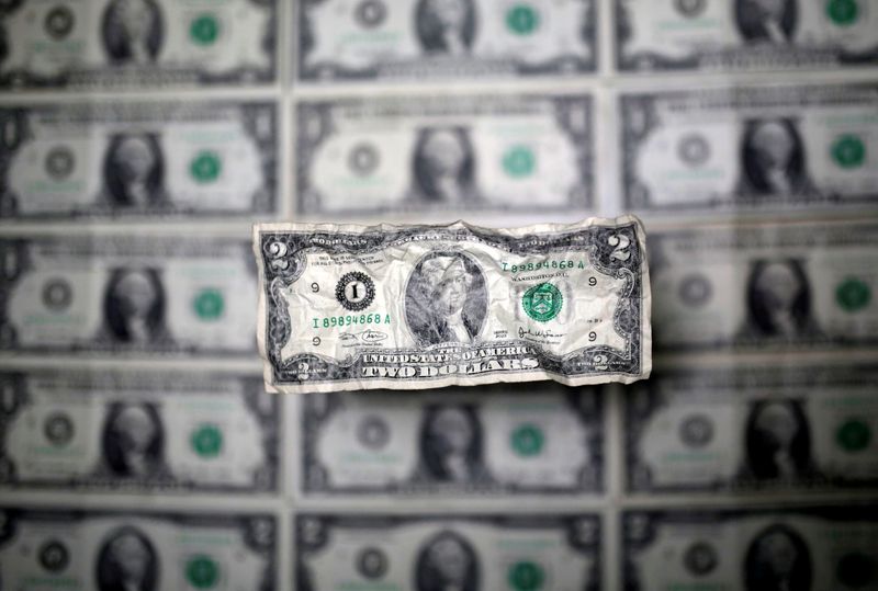 FILE PHOTO: U.S. dollar banknote is seen in this picture