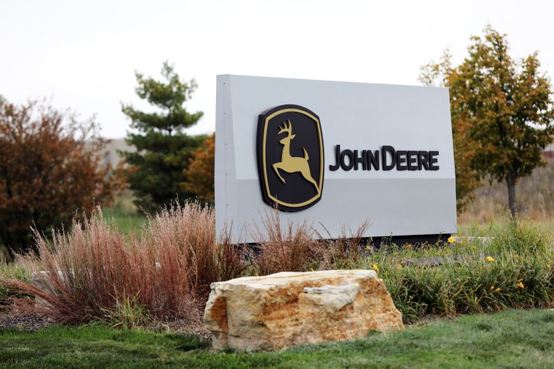FILE PHOTO: The Deere & Co farm equipment plant in