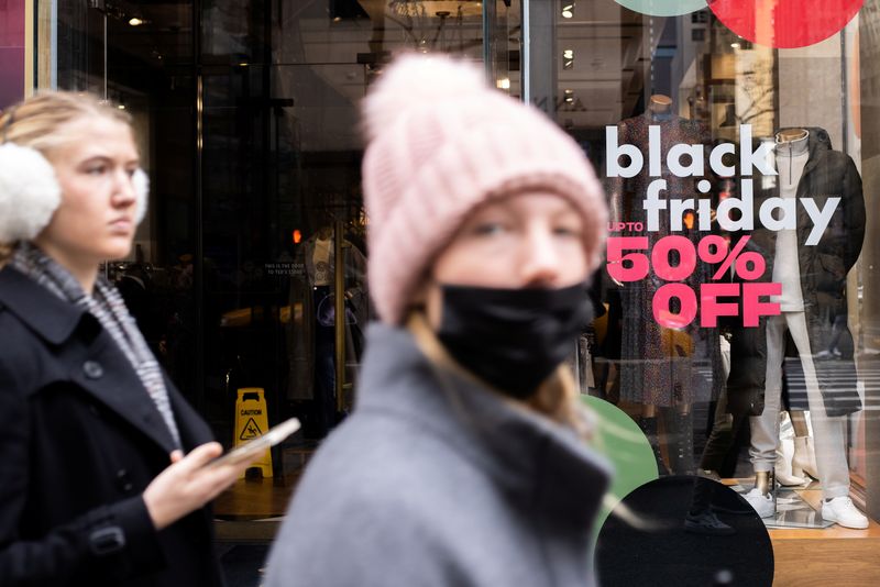 Black Friday shopping in New York City