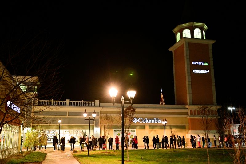Black Friday sales begin at The Outlet Shoppes of the